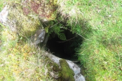 The entrance to Prince's cave Corodale