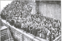 Crowds at Princes Dock, Glasgow